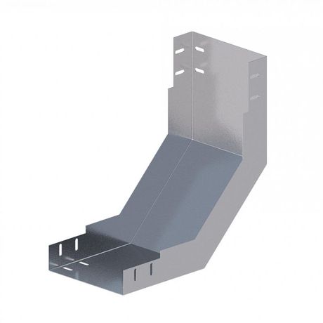 Лоток монтажный угловой 90град. вверх 200х100 сталь 1мм ЛУ90В.200.100.426.1.1 СОЭМИ Н0121320624