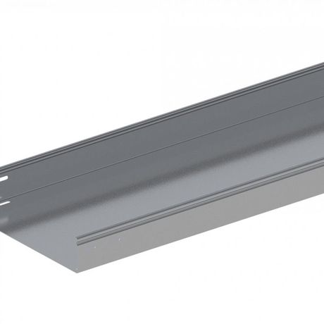 Лоток монтажный прямой неперфорированный замковый 300х100 L3000 сталь 1.2мм ЛПНЗ.300.100.3000.1.2.1 СОЭМИ Н0121142635