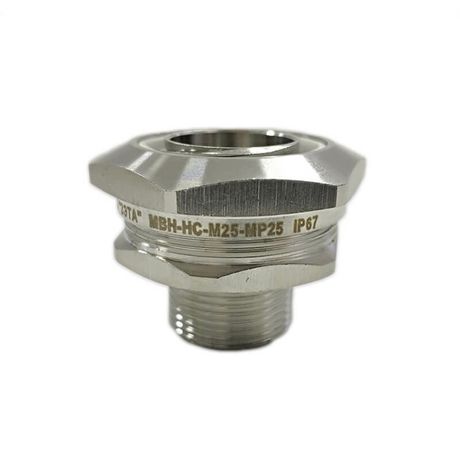 Муфта вводная с наружной резьбой МВН-НС-М25-МР25 IP67 | zeta45047 ГОФРОМАТИК ЗЭТА