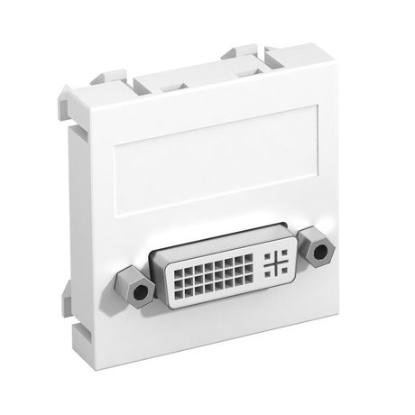 Мультимедийная рамка DVI Modul45 (белый) (MTG-DVI S RW1) | 6104730 OBO Bettermann