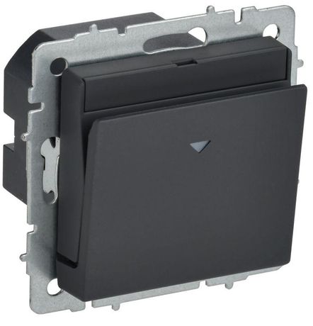 Выключатель карточный BRITE 30А ВС10-1-8-БрГ механизм графит IEK BR-V11-0-10-K53