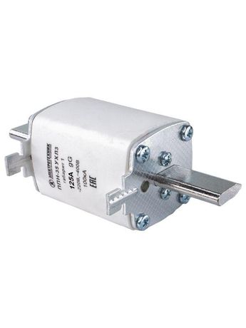 Плавкая вставка ППН-35 УХЛ3, 125А, габарит 1, IP00 (ЭТ) | ET522693 Электротехник