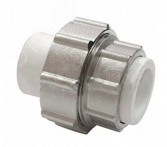Муфта разъемная 32 х11/4' полипропиленовая PPR белая - 11157032 VALFEX