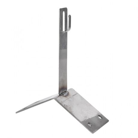 Держатель кровельный на конёк, 100/65мм, NI EKF PROxima | lp-d2202-ni