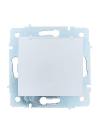 Розетка 1-м СП ASTI 16А IP20 с заземл. крышкой термопласт механизм бел. LEZARD 7081-0288-123В 7081-0288-123B