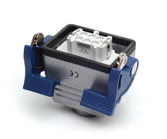 Кожух с гнездом 16А двумя фиксаторами EMAS EBM06PU32