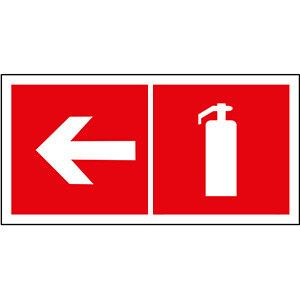 Пластина Указатель движения к огнетушителю налево BL-2010B.F32 - a18338 BS