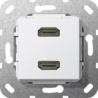 Разъем HDMI 2 местн. GIRA 567103