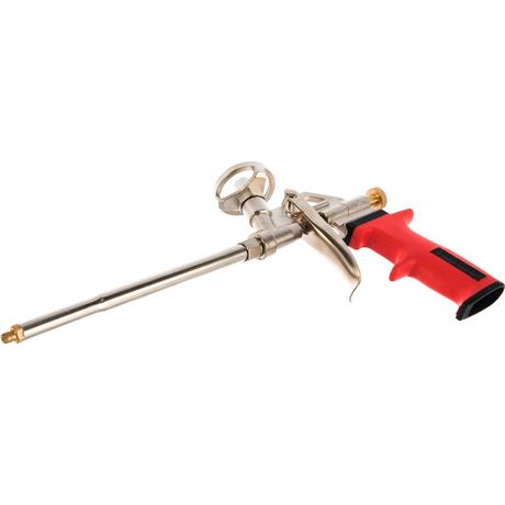 Пистолет для монтажной пены прорезиненная ручка поворотный верхний адаптор FIT 14274 РОС