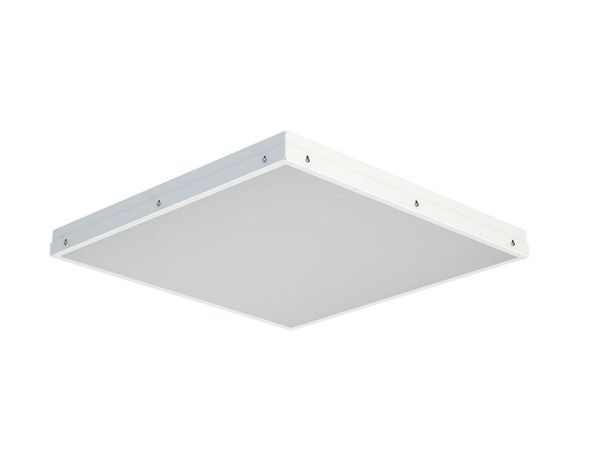 Светильник люминесцентный универсальный TL414 TG IP54 597х597х50мм 63Вт без ламп Лм закал.стекло | 04892 TechnoLux