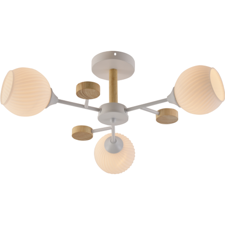 Люстра Chiara 9180-303 3 х Е27 60 Вт модерн | Б0068427 Rivoli ЭРА