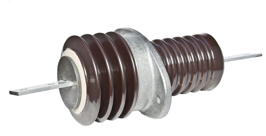 Изолятор проходной ИП-10/630-7,5-01 УХЛ 2 (без шины) - 00-00028000 ЮАИЗ