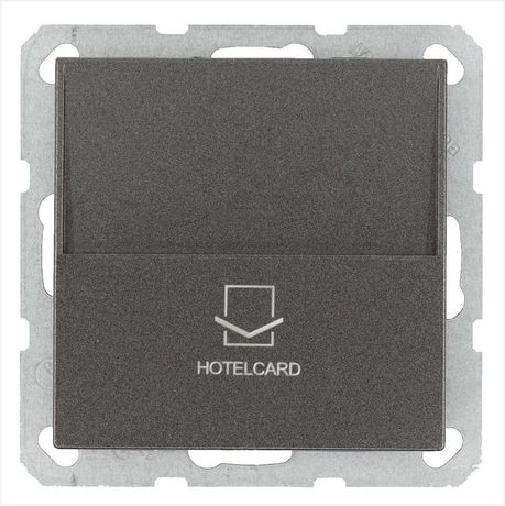 Выключатель карточный 10А IP20 отельный механизм мокко Jasmart G6209Z