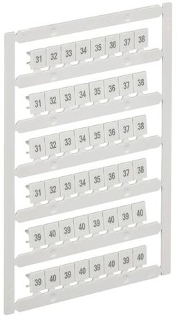 Маркер для CTS 6кв.мм/CP 10кв.мм "31-40" ARMAFIX IEK AF-CT10D-M-006-04 IEK арт. AF-CT10D-M-006-04