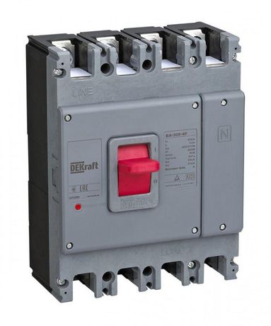 Выключатель автоматический 4п 400А 35кА ВА-305 DEKraft 22793DEK APC