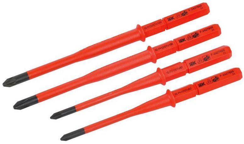 Набор диэлектрических жал SLIM PH/SL-PZ/SL 4шт ARMA2L 5 | A2L5-SH21D-BI-1-T2-304 IEK