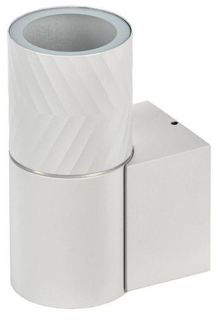 Светильник декоративный уличный для наружного освещения 5107 настенный под лампу GU10 IP65 белый - LT-UBU0-5107-GU10-1-K01 IEK