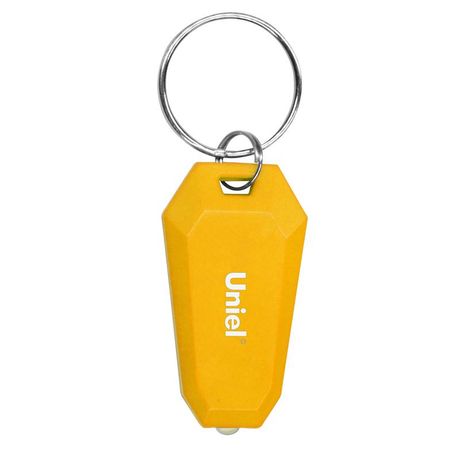 Стандарт 1LED 2*CR1220 н/к Пластик Желтый ТМ Uniel - UL-00004096 S-KL021-T YELLOW Фонарь-брелок серии