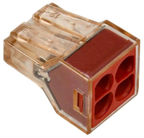 Строительно-монтажная клемма СМК 773-604 (4шт/упак) | UKZ10-604-004 IEK