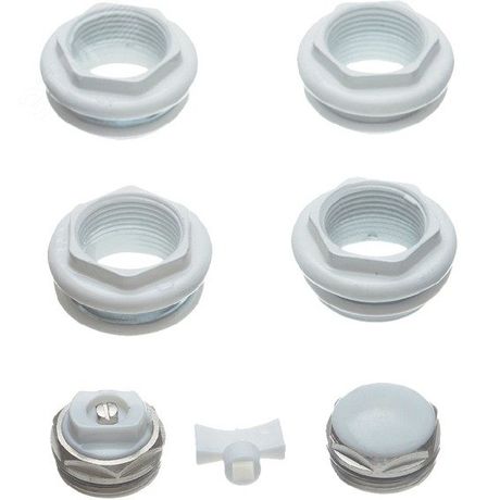 Комплект монтажный универсальный для подключения радиатора 3/4 - SKU-0111-000134 STOUT RG0090LD6D8LUE