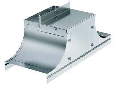 Крышка-ответвитель TSS (плоск) 150/80 в комплекте с крепежными элементами и соединительными пластинами, необходимыми для | 37233KZL DKC ДКС