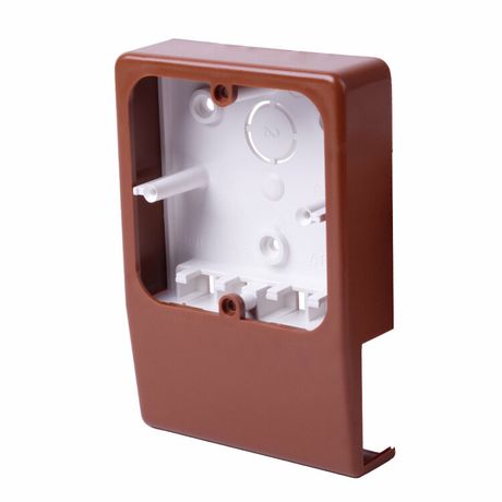 Коробка монтажная для ЭУИ кабельных каналов PN 40X20 (I2) (Цвет Дуб темный) | 40X20_I2 Kopos