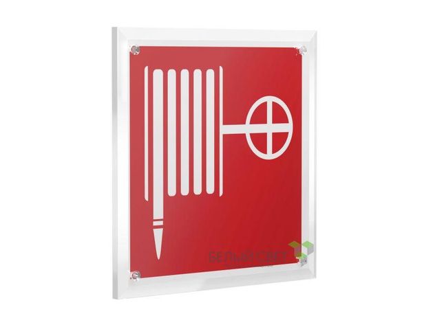 Знак безопасности PT-22228.F02"Пожарный кран" Белый свет a17888 BS