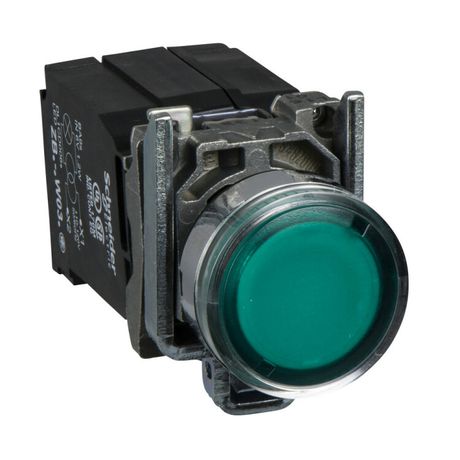 КНОПКА 22ММ 230В С ВОЗВ. ПОДСВ. XB4BW3345 | Schneider Electric