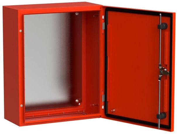 Корпус металлический ЩМП-50.40.20 TITAN 5 УХЛ1 IP66 RAL3020 красный - TI5-13-N-050-040-020-66 IEK