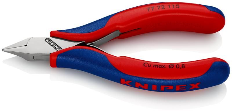 Кусачки боковые для электроники 115 mm - KN-7772115 KNIPEX