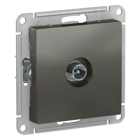 Механизм розетки TV ATLAS DESIGN оконечный 1DB сталь SchE ATN000991 APC