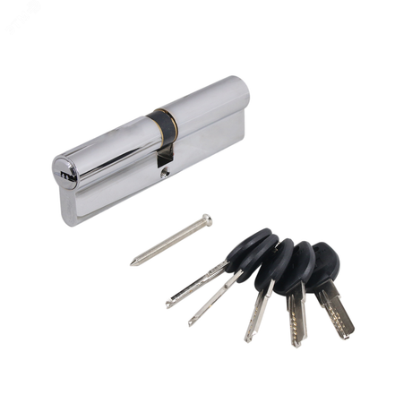 Механизм цилиндровый для врезных замков, АЛЛЮР HD F 110-5К CP(50х10х50) хром - 12214 ПТК