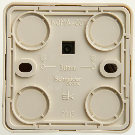 Розетка компьютерная ОП Этюд RJ45 CAT.5E крем. SchE KOMA-001K APC
