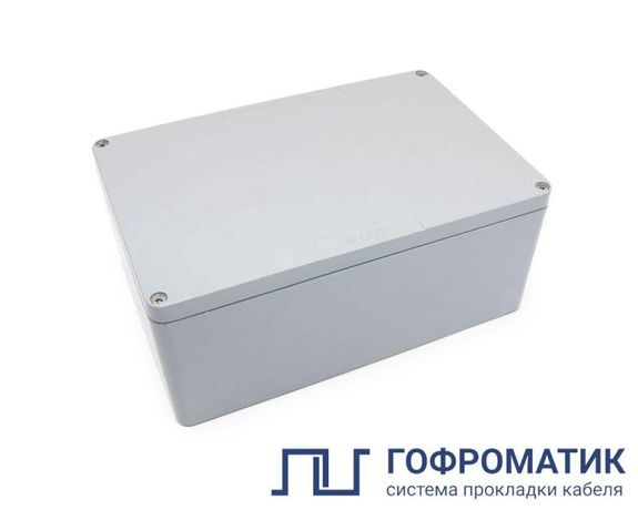 Коробка ответвительная алюминиевая 240х160х100 IP66/IP67 | zeta30398 ГОФРОМАТИК ЗЭТА ГОФРОМАТИК арт. zeta30398