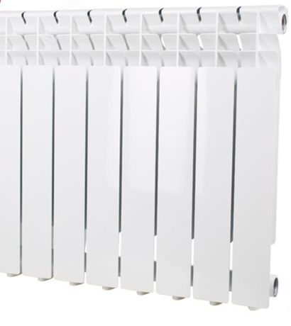 Радиатор алюминиевый секционный PRO 500/80/6 боковое подключение 1008Вт - Р0000012824 Oasis