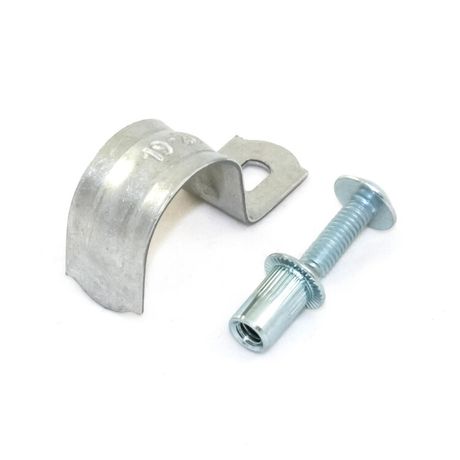 Комплекты для крепления ОКЛ с использованием винта, заклепки и скобы СМО 25-26 (100 шт) | PR08.5029 Промрукав Строитель