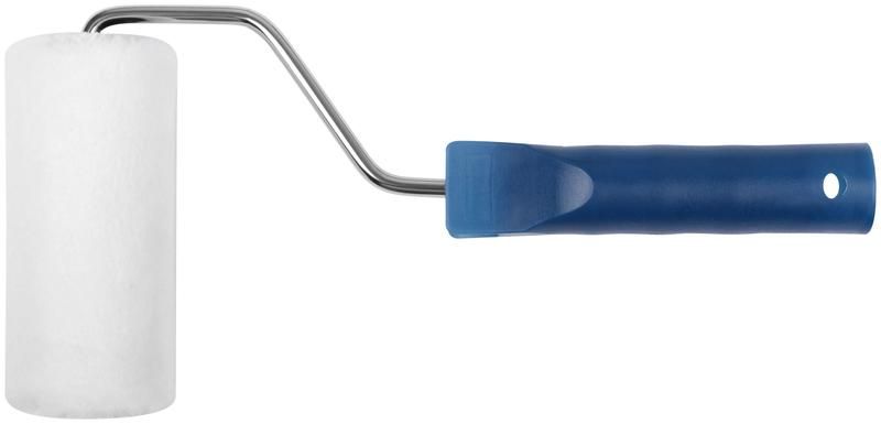 Валик велюровый d40/48мм бюгель 6мм ворс 4мм бел. 100мм FIT 02131 РОС