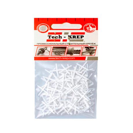Крестик для плитки 1,5 мм (100 шт) - пакет | 103638 Tech-KREP