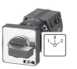 Выключатель 3п Ie=12А пол.1-0-2 45град. перед. креп. TM-3-8212/E EATON 010807