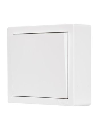 Выключатель 1-кл. ОП LETO бел. LEZARD 752-0200-100