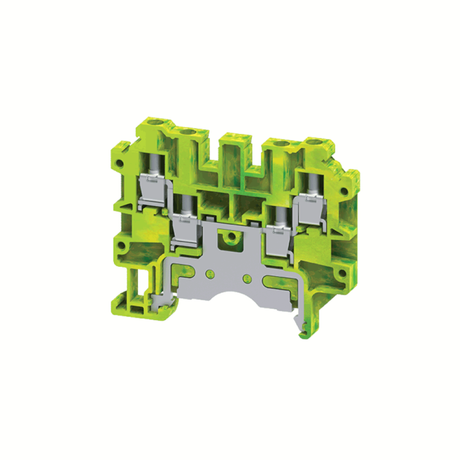 Клемма заземляющая c 4-мя контактами винтовая OptiClip CMCG-4-QUATTRO-PE-I-(0,2-4)-PEN | 331801 КЭАЗ