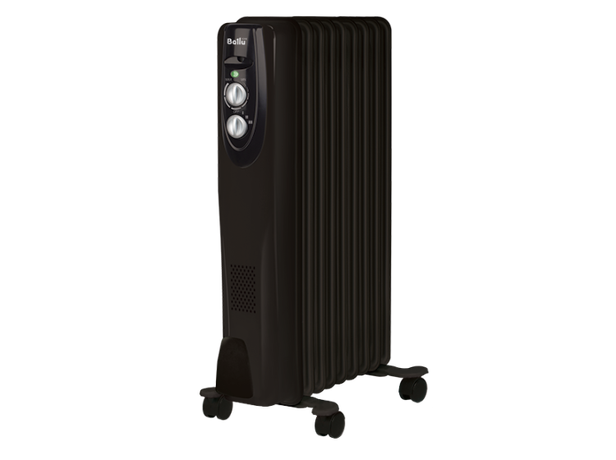Масляный радиатор Ballu Classic black BOH/CL-09BRN 2000 (9 секций)(в черном корпусе) | НС-1050889