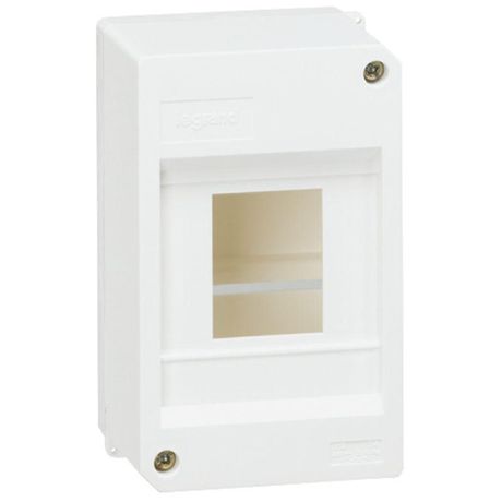 Щиток распред. накладной 4-м Mini S 140х87х68мм без двер. IP30 бел. Leg 001357 Legrand