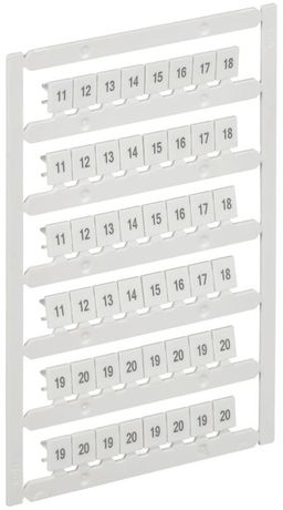 Маркер для CTS 6кв.мм/CP 10кв.мм "11-20" ARMAFIX IEK AF-CT10D-M-006-02 IEK арт. AF-CT10D-M-006-02