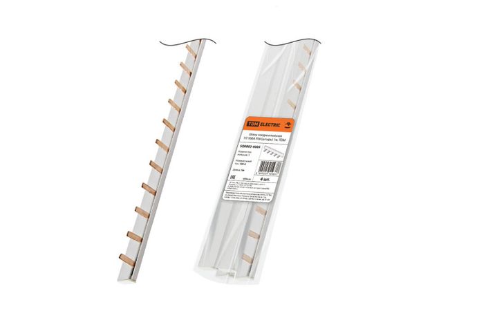 Шина соединительная однополюсная 100A PIN (штырь) 1м - SQ0802-0005 TDM