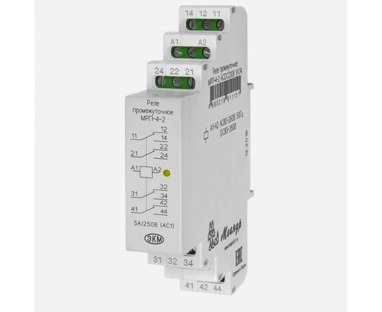 Реле промежуточное МРП-4-2 ACDC230В УХЛ2 (спец.) Меандр A8302-19911168
