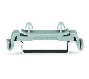 Кронштейн монтажный на клемму с крепежным фланцем сер. WAGO 209-188