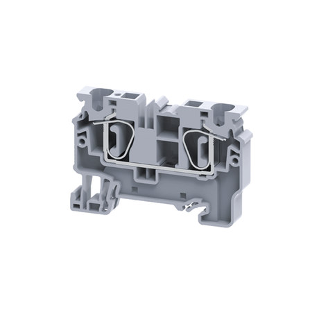 Клемма проходная пружинная OptiClip CX-6-I-41A-(0,2-6)-серый | 289715 КЭАЗ