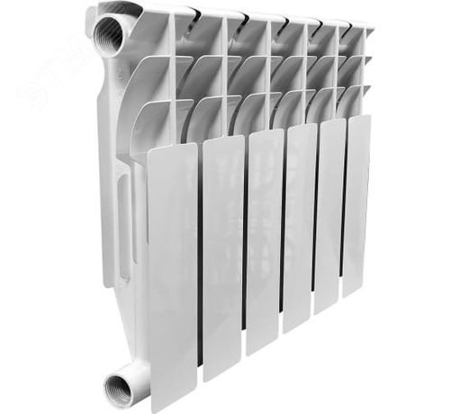 Радиатор биметаллический BASE L 350 - 8 секций 1056Вт FB-AG350/8 VALFEX 23473