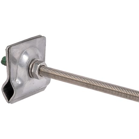 Зажим прута унив. LP-G3103 (45x45мм) с анкером, L 300мм, Ni EKF PROxima | lp-51300